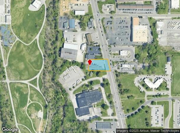 1890 S Walnut St, Bloomington, IN Parcel Map