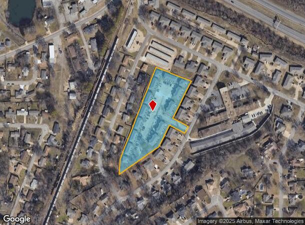  1325 Shadowalk Dr, Van Buren, AR Parcel Map