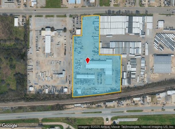 2801 E Main St, Grand Prairie, TX Parcel Map