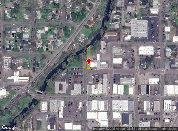 502 E Whiteaker Ave, Cottage Grove, OR Parcel Map