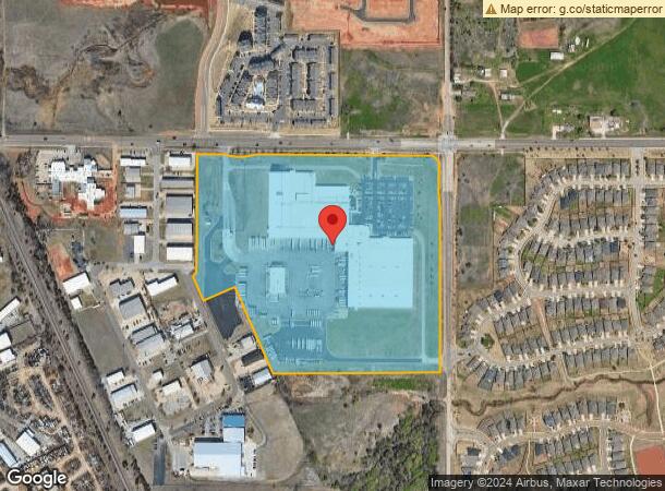  1350 W Tecumseh Rd, Norman, OK Parcel Map