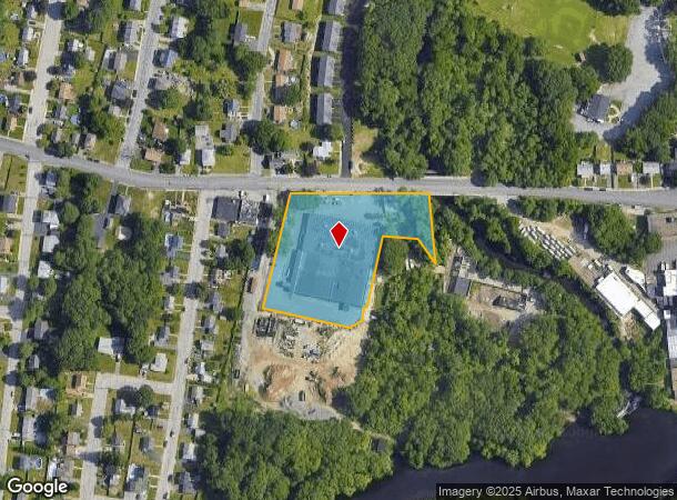  100 Pulaski St, West Warwick, RI Parcel Map