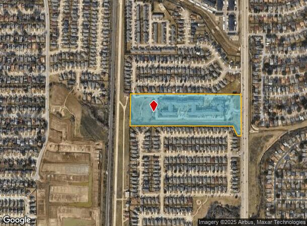  8500 Crowley Rd, Fort Worth, TX Parcel Map