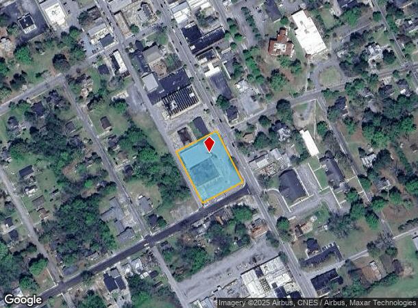 216 Broad St, Bennettsville, SC Parcel Map