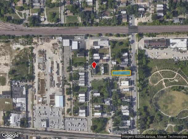  3858 W Fulton St, Chicago, IL Parcel Map