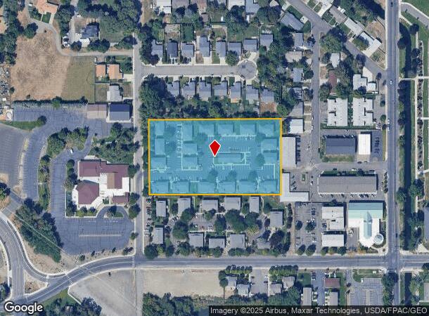  1508 N B St, Ellensburg, WA Parcel Map