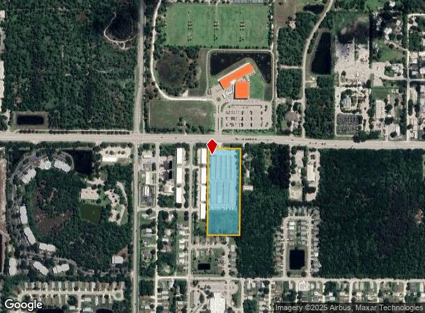  1755 9Th St Sw, Vero Beach, FL Parcel Map
