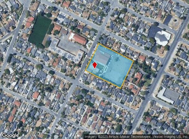 4600 Hyland Ave, San Jose, CA Parcel Map
