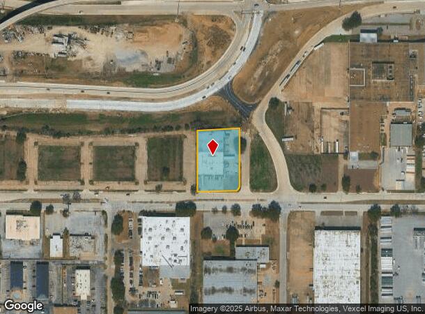 2801 Avenue E E, Arlington, TX Parcel Map