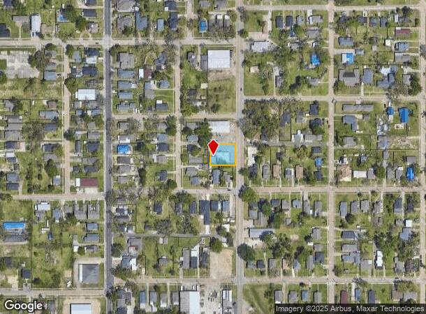  1736 Common St, Lake Charles, LA Parcel Map