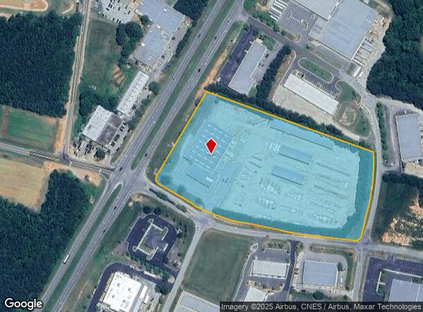  45 Mosswood Blvd, Youngsville, NC Parcel Map