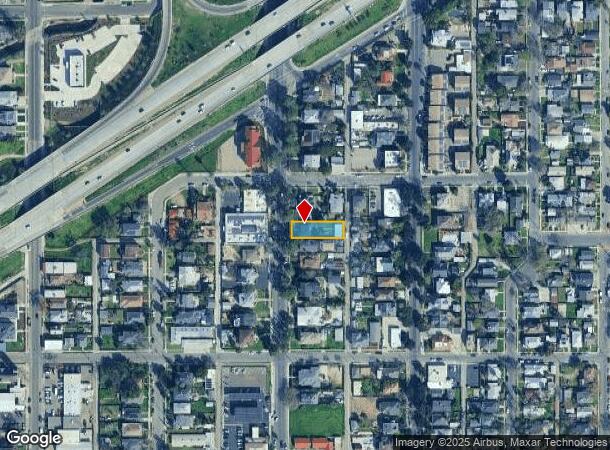  260 N Fulton St, Fresno, CA Parcel Map