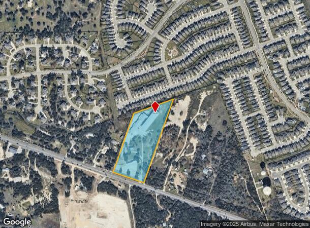  9850 W Highway 29, Georgetown, TX Parcel Map
