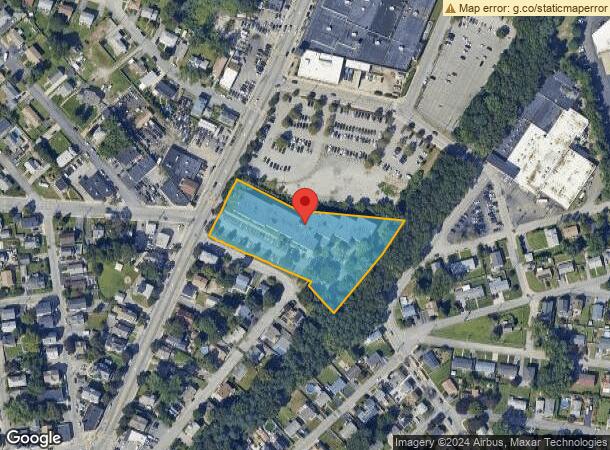  1214 Cranston St, Cranston, RI Parcel Map