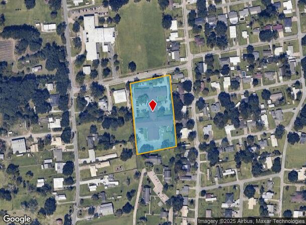 1907 Chinaberry St, Franklin, LA Parcel Map