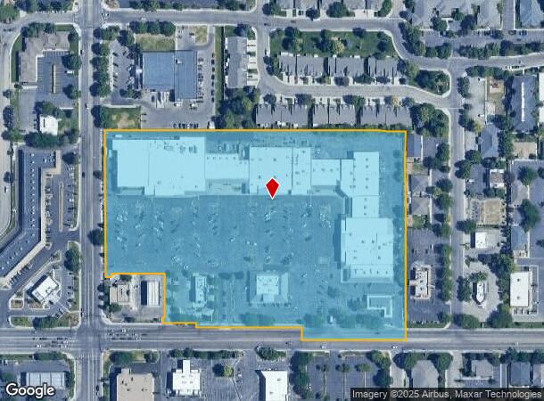  10346 W Overland Rd, Boise, ID Parcel Map