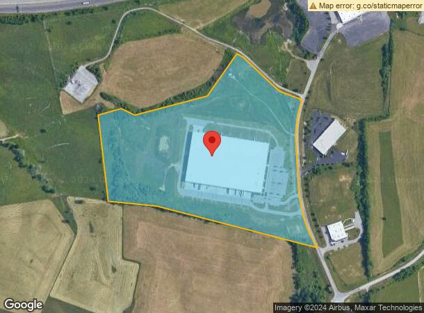  295 Technology Dr, Christiansburg, VA Parcel Map