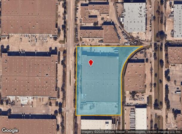  2201 Luna Rd, Carrollton, TX Parcel Map