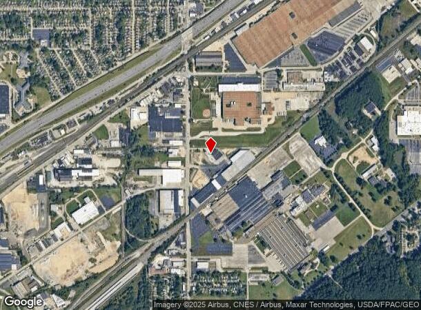  1225 E 222Nd St, Euclid, OH Parcel Map