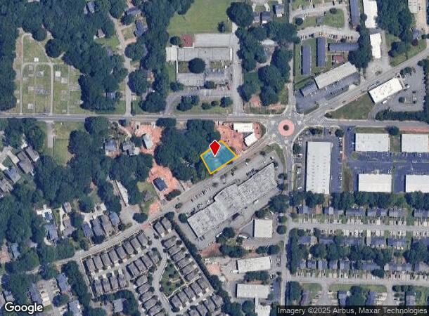 1611 Roswell St Se, Smyrna, GA Parcel Map