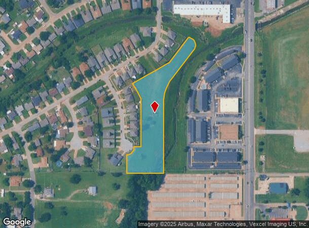 8230 S Klein Ave, Oklahoma City, OK Parcel Map