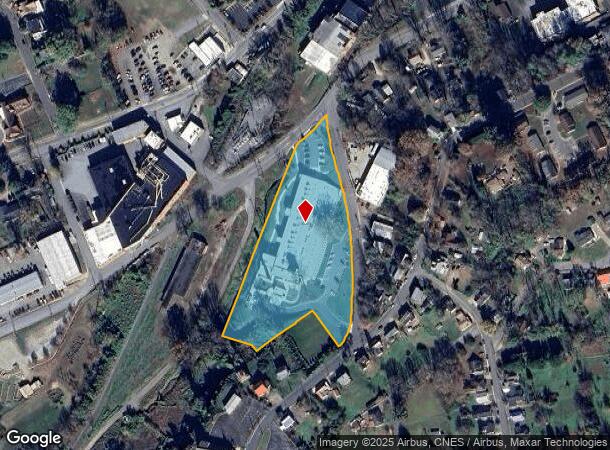 1241 College Ave Sw, Lenoir, NC Parcel Map