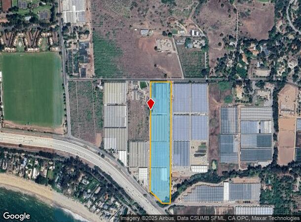3505 Foothill Rd, Carpinteria, CA Parcel Map