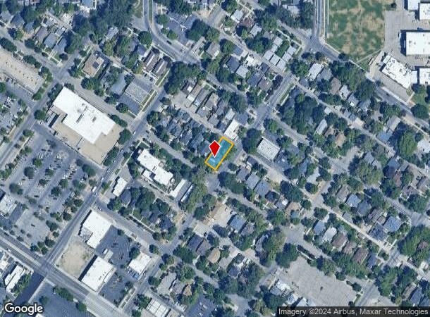  1502 W Franklin St, Boise, ID Parcel Map