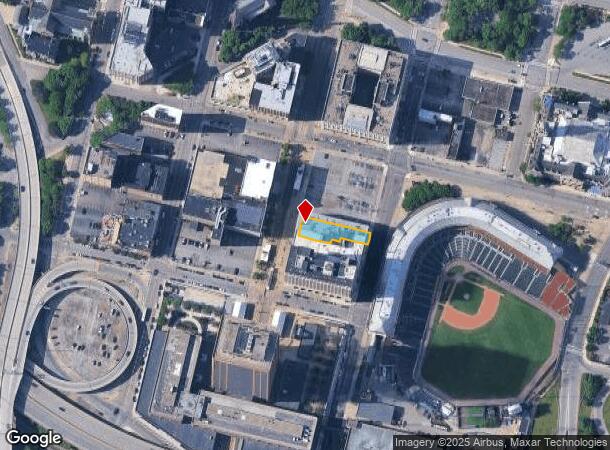 251 Main St, Buffalo, NY Parcel Map