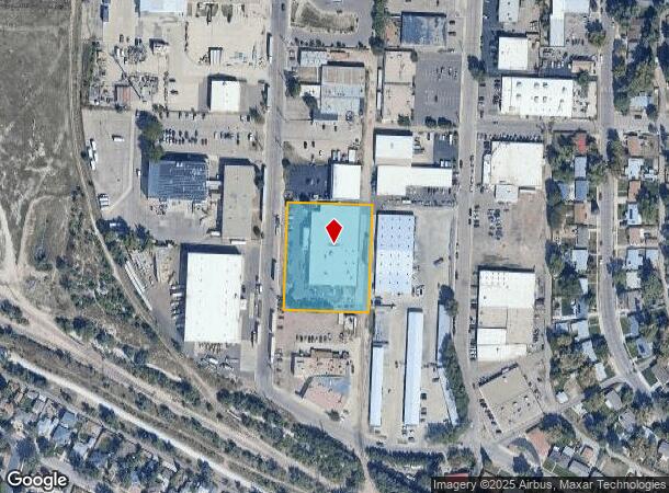  2815 N El Paso St, Colorado Springs, CO Parcel Map