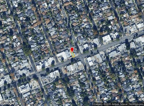 1605 W Magnolia Blvd, Burbank, CA Parcel Map