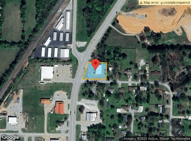  880 Gentry Blvd, Gentry, AR Parcel Map