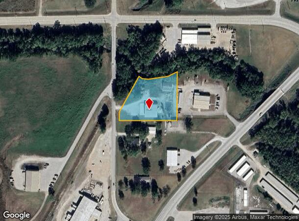 1610 S 21St St, Parsons, KS Parcel Map