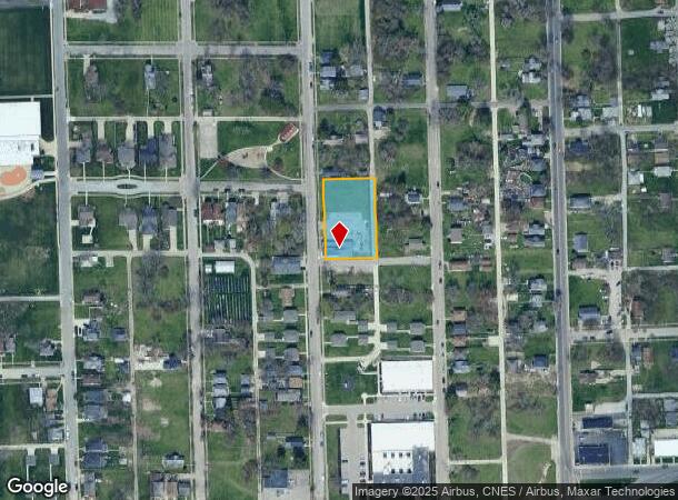  2441 Winter St, Fort Wayne, IN Parcel Map