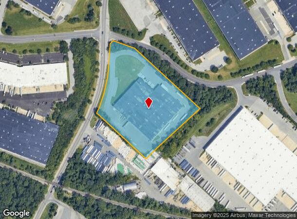  8215 Dorsey Run Rd, Jessup, MD Parcel Map