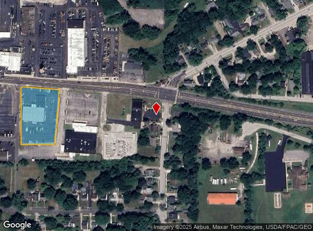  1080 W Main St, Kent, OH Parcel Map