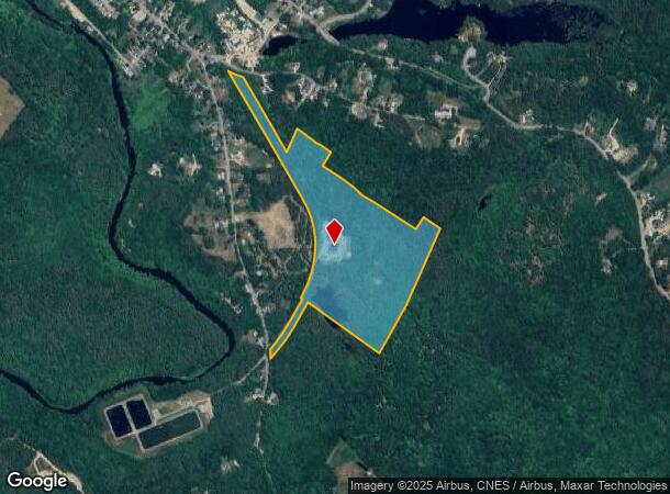 128 S Main St, Pittsfield, NH Parcel Map