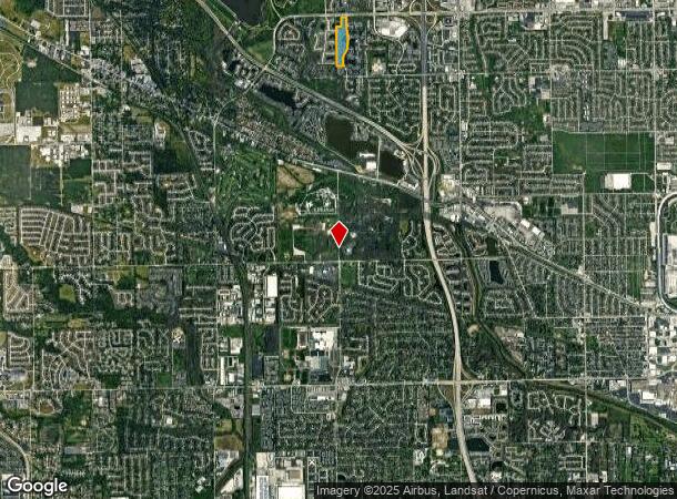  3600 Bay Head Dr, Indianapolis, IN Parcel Map