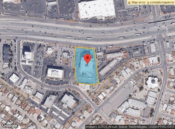  6100 Gateway Blvd E, El Paso, TX Parcel Map