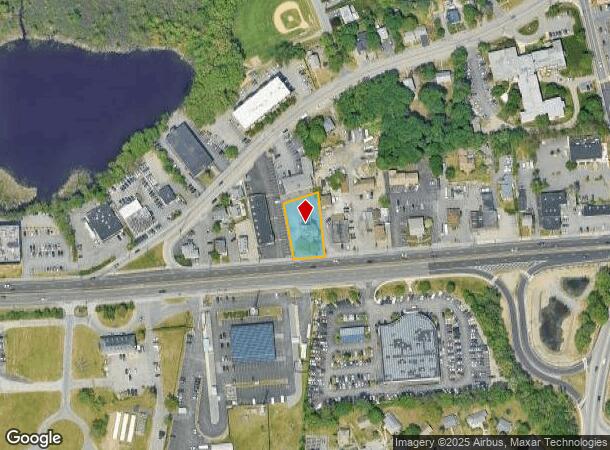  413 Worcester Rd, Framingham, MA Parcel Map