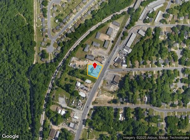  2547 Lower Wetumpka Rd, Montgomery, AL Parcel Map