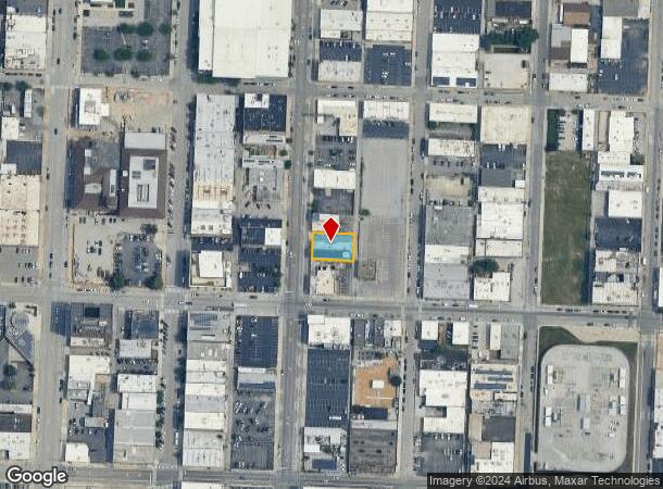  1737 Oak St, Kansas City, MO Parcel Map