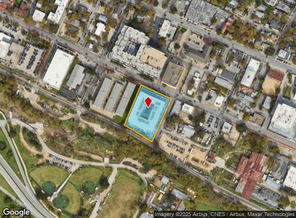 1301 W 5Th St, Austin, TX Parcel Map