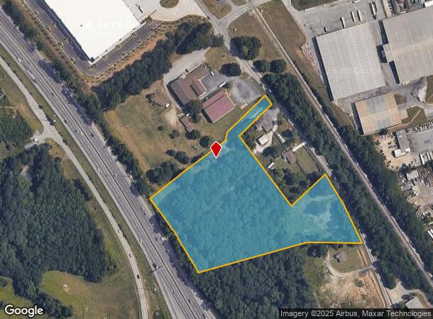 2332 Old Covington Hwy Sw, Conyers, GA Parcel Map