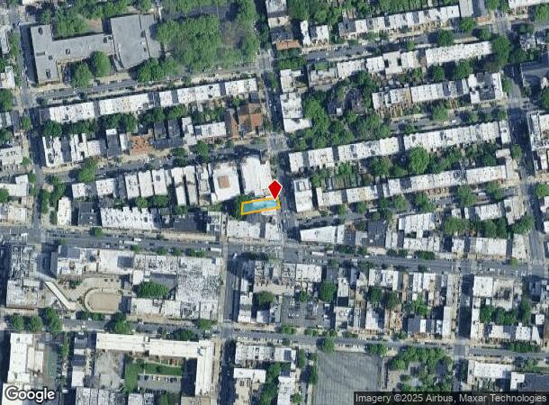  482 Tompkins Ave, Brooklyn, NY Parcel Map