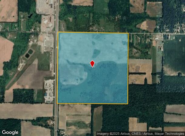  Hyde Rd Unocc, Saint Johns, MI Parcel Map