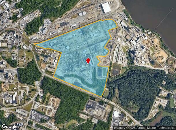 905 E Randolph Rd, Hopewell, VA Parcel Map