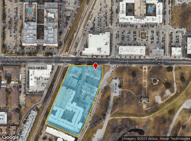  2401 W 7Th St, Fort Worth, TX Parcel Map