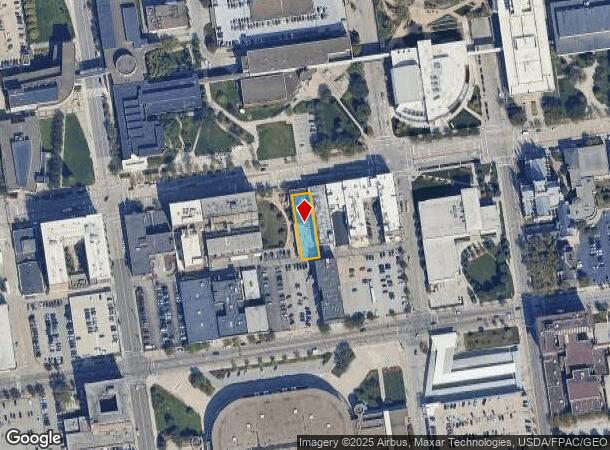  1936 Euclid Ave, Cleveland, OH Parcel Map