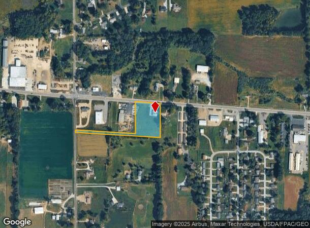 7411 E Lincoln Way, Apple Creek, OH Parcel Map